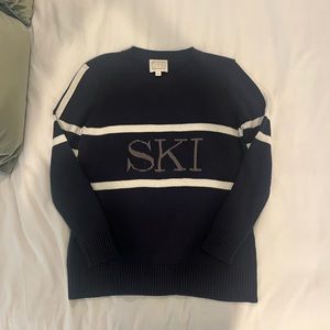 Sail to sable “SKI” sweater size large